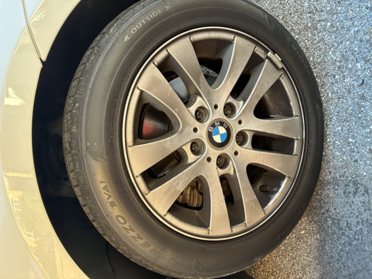 BMW wheel before detailing
