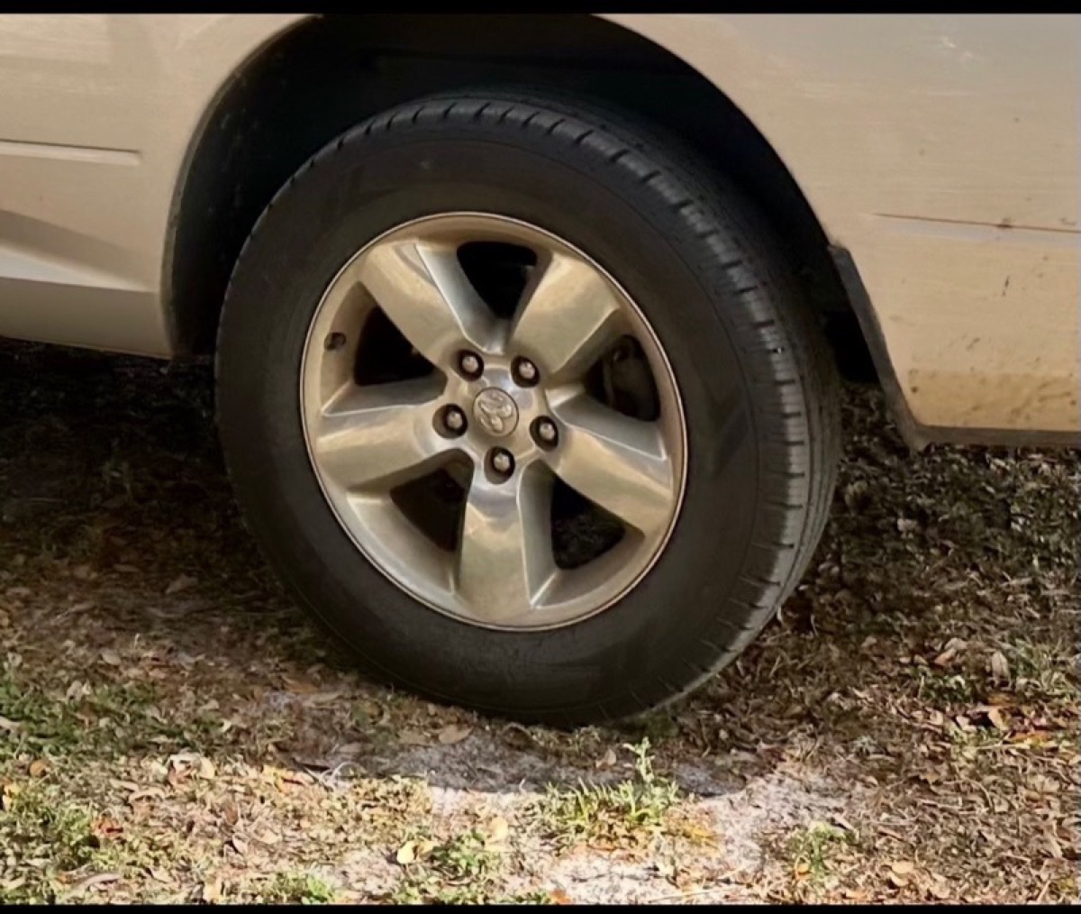 Ram wheel before detailing